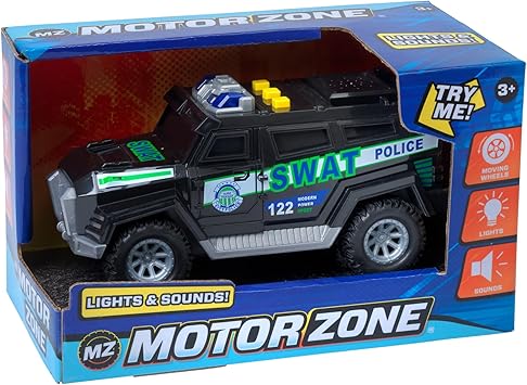Motor Zone 18cm Police SWAT Vehicle - CARS/GARAGE/TRAINS - Beattys of Loughrea