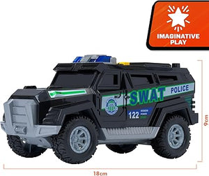 Motor Zone 18cm Police SWAT Vehicle - CARS/GARAGE/TRAINS - Beattys of Loughrea