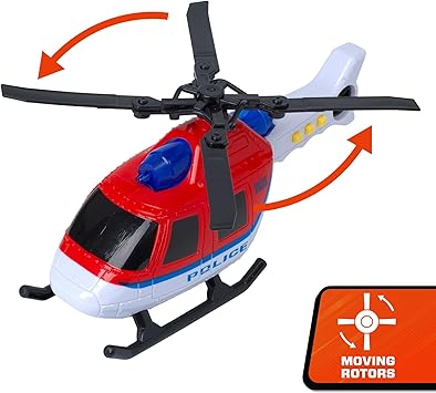 Motor Zone 18.5cm Police Helicopter - CARS/GARAGE/TRAINS - Beattys of Loughrea