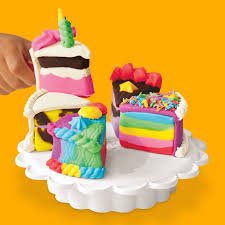 Play Doh Super Slice Cake Playset - ART & CRAFT/MAGIC/AIRFIX - Beattys of Loughrea