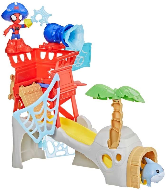 Spidey & Friends Spidey Island Playset - A/M, TRANSFORMERS - Beattys of Loughrea