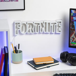 Fortnite Wall Mountable LED Neon Light - MUSICAL INSTRUMENTS - Beattys of Loughrea