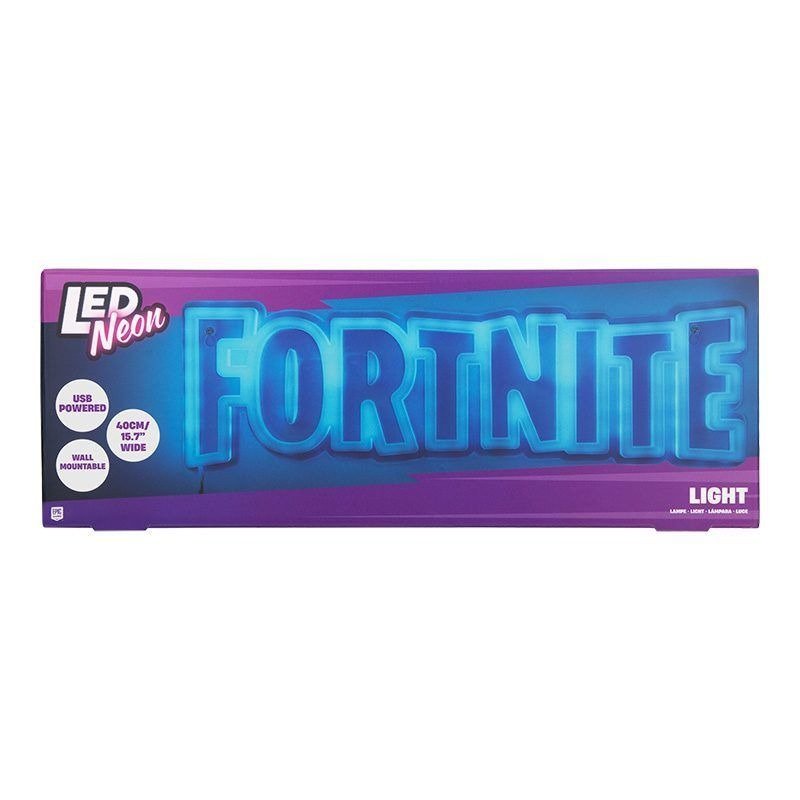 Fortnite Wall Mountable LED Neon Light - MUSICAL INSTRUMENTS - Beattys of Loughrea