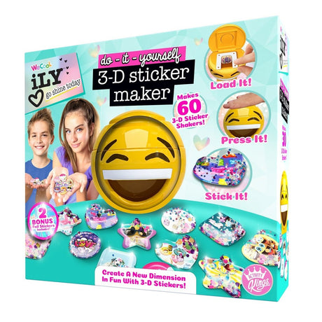 WeCool Do - it - yourself 3D Sticker Maker - ART & CRAFT/MAGIC/AIRFIX - Beattys of Loughrea