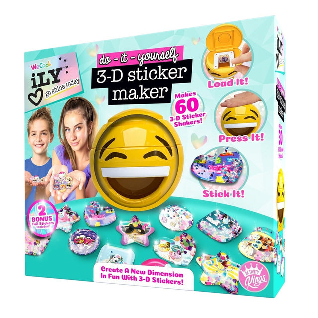 WeCool Do - it - yourself 3D Sticker Maker - ART & CRAFT/MAGIC/AIRFIX - Beattys of Loughrea