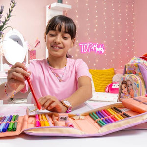 TOPModel Pencil Case Deluxe GIRL POWER - ART & CRAFT/MAGIC/AIRFIX - Beattys of Loughrea