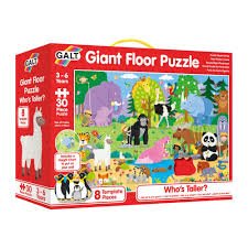 Giant Floor Puzzle - Who's Taller? - BOARD GAMES / DVD GAMES - Beattys of Loughrea
