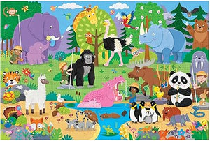 Giant Floor Puzzle - Who's Taller? - BOARD GAMES / DVD GAMES - Beattys of Loughrea