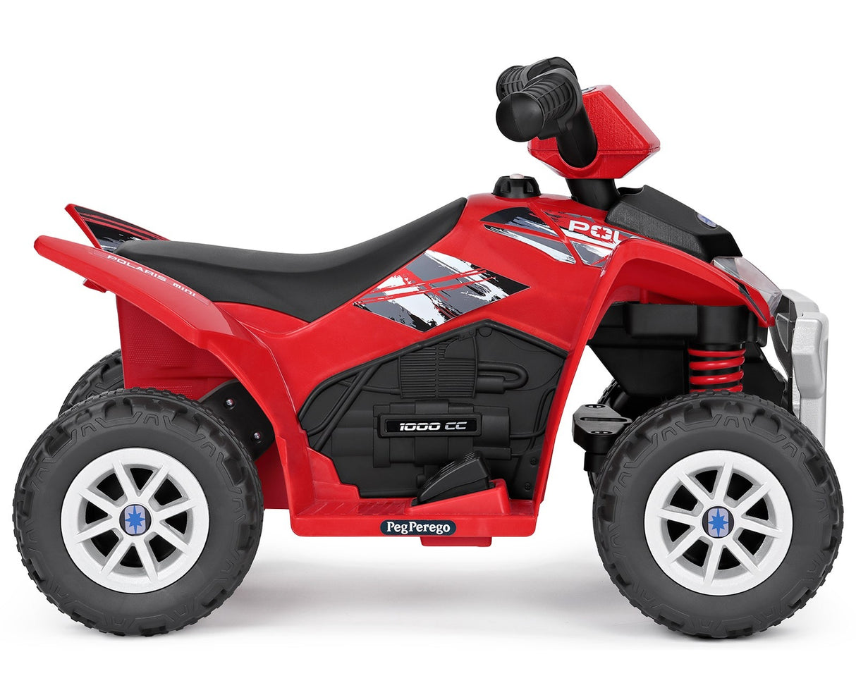 Peg Perego Polaris Mini 6 Volt Kids Ride - On Quad - BATTERY OPERATED RIDE ONS - Beattys of Loughrea