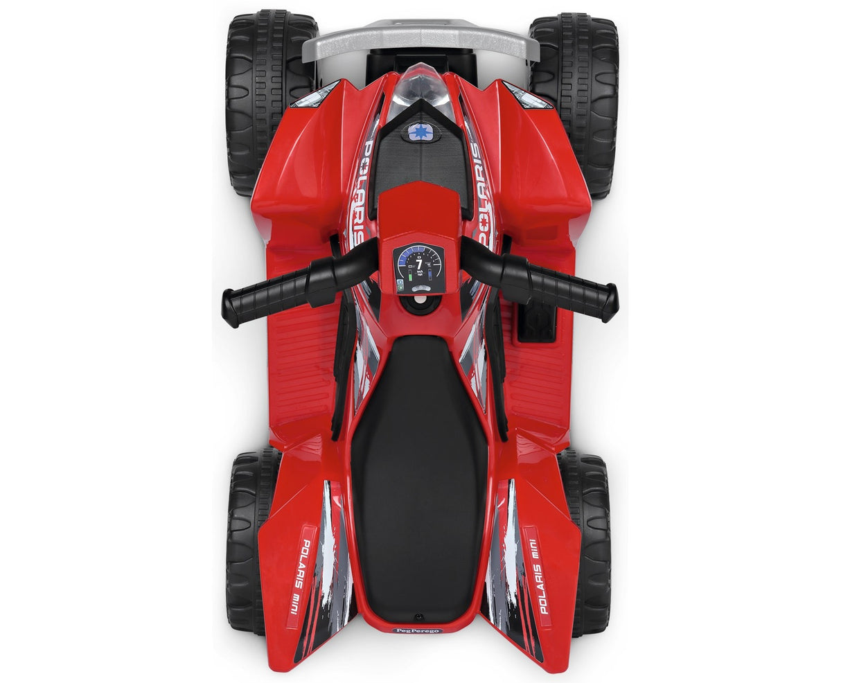 Peg Perego Polaris Mini 6 Volt Kids Ride - On Quad - BATTERY OPERATED RIDE ONS - Beattys of Loughrea