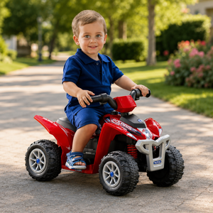 Peg Perego Polaris Mini 6 Volt Kids Ride-On Quad