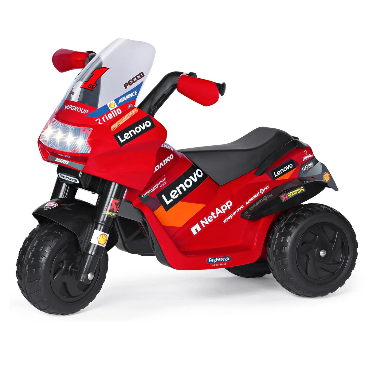 Peg Perego Ducati Desmosedici Evo 6V Ride - on Motorbike - BATTERY OPERATED RIDE ONS - Beattys of Loughrea