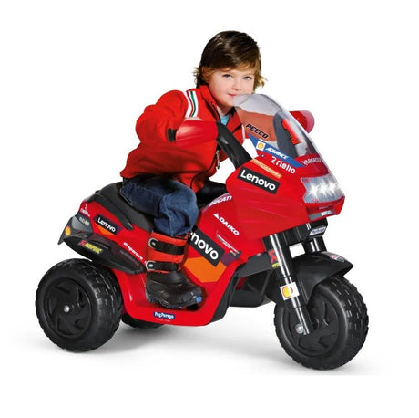 Peg Perego Ducati Desmosedici Evo 6V Ride - on Motorbike - BATTERY OPERATED RIDE ONS - Beattys of Loughrea