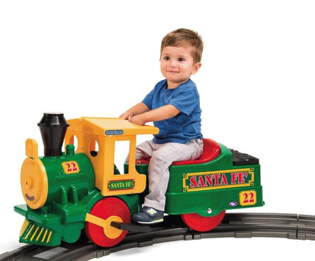 Santa Fé Train 6V Electric Ride On Train - BATTERY OPERATED RIDE ONS - Beattys of Loughrea
