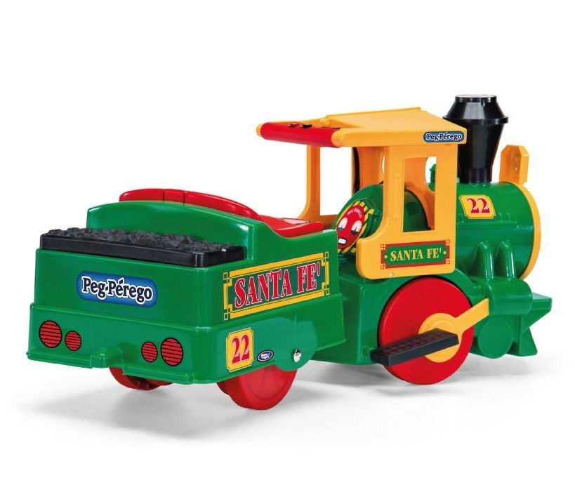 Santa Fé Train 6V Electric Ride On Train - BATTERY OPERATED RIDE ONS - Beattys of Loughrea