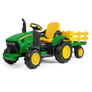 John Deere 12v Remote Control Electric Ride - on Tractor & Trailer - BATTERY OPERATED RIDE ONS - Beattys of Loughrea