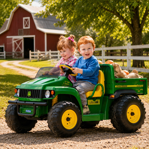John Deere Gator HPX Kids Electric 12V Ride on Utility Vehicle