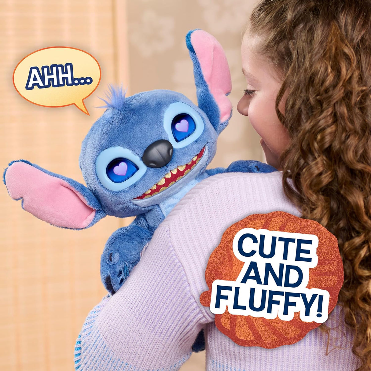 Disney Stitch Many Moods 14 - inch Interactive Plush - SOFT TOYS - Beattys of Loughrea