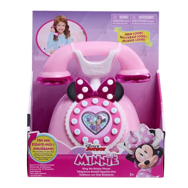 Disney Minnie Mouse Ring Me Rotary Phone - SOFT TOYS - Beattys of Loughrea