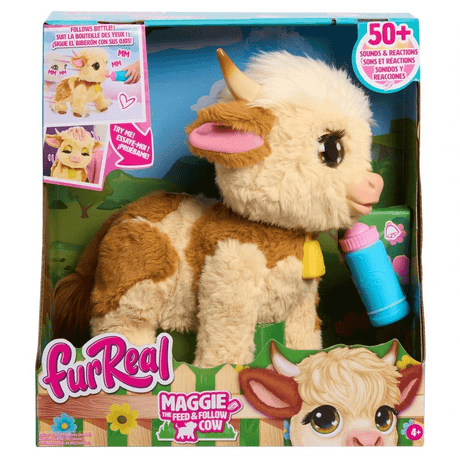FurReal Maggie The Feed Follow Cow - SOFT TOYS - Beattys of Loughrea