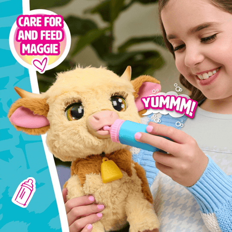 FurReal Maggie The Feed Follow Cow - SOFT TOYS - Beattys of Loughrea