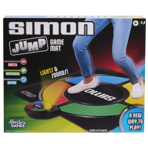 Hasbro Simon Jump Game Mat - BOARD GAMES / DVD GAMES - Beattys of Loughrea