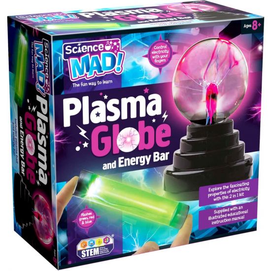 2 In 1 Plasma Globe & Energy Stick - ART & CRAFT 2 - Beattys of Loughrea