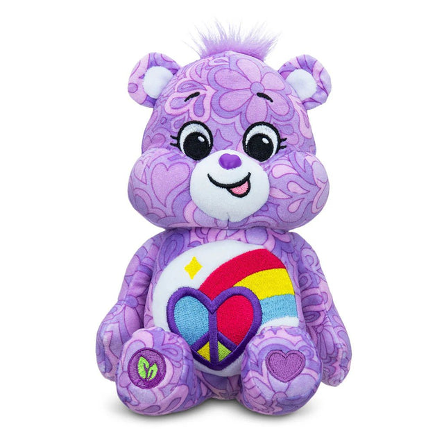 Care Bears 22cm Peaceful Heart Bear - SOFT TOYS - Beattys of Loughrea