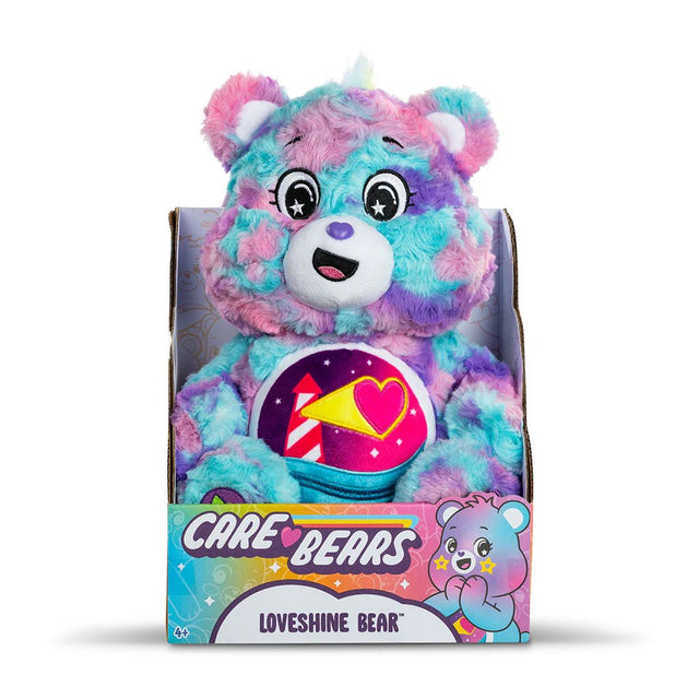 Care Bears 35cm Colour Splash - Loveshine Bear - SOFT TOYS - Beattys of Loughrea