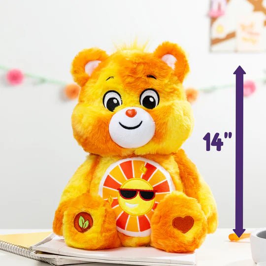 Care Bears 35cm Colour Splash - Funshine Bear - SOFT TOYS - Beattys of Loughrea