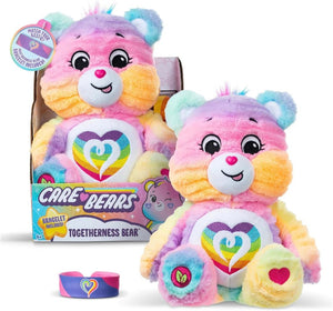 Care Bears 35cm Colour Splash - Togetherness Bear - SOFT TOYS - Beattys of Loughrea