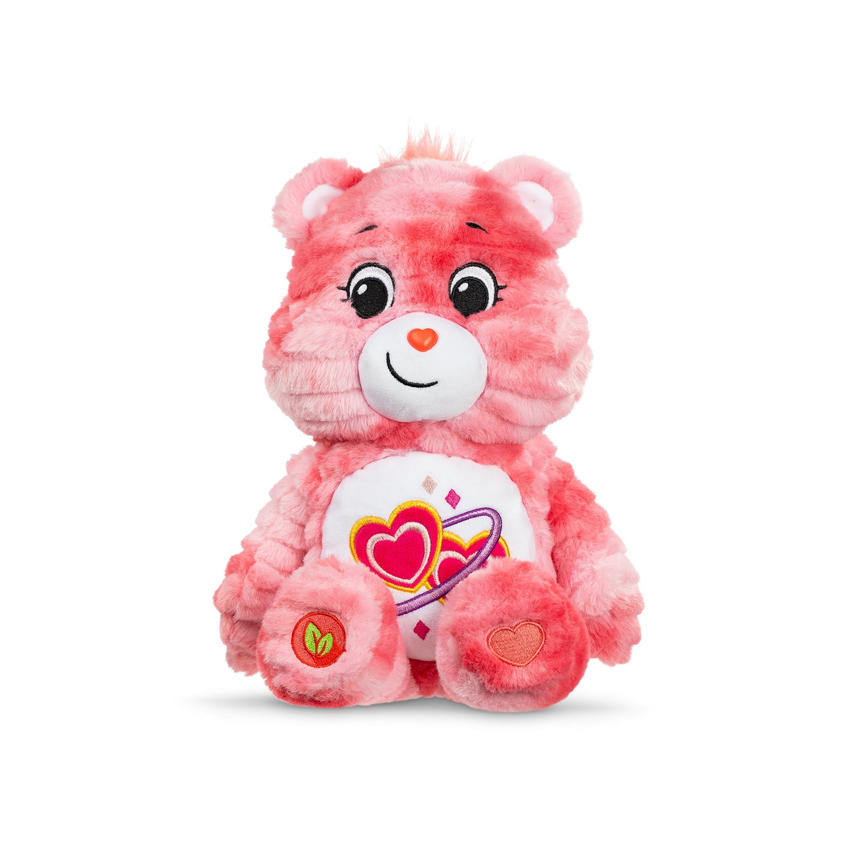 Care Bears 35cm Colour Splash Collection - Love - A - Lot Bear - SOFT TOYS - Beattys of Loughrea