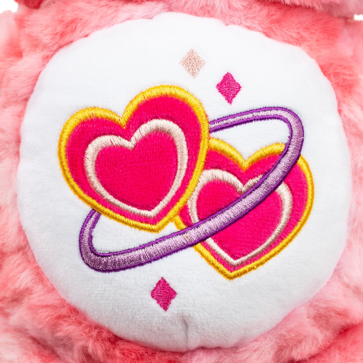 Care Bears 35cm Colour Splash Collection - Love - A - Lot Bear - SOFT TOYS - Beattys of Loughrea