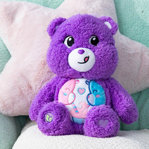 Care Bears 35cm Cosy Collection - Share Bear - SOFT TOYS - Beattys of Loughrea
