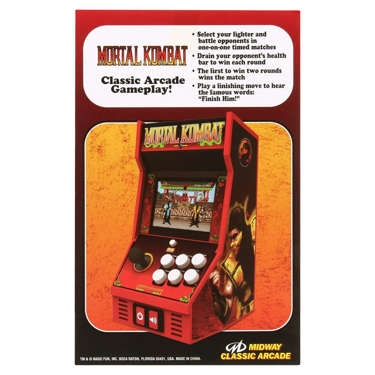 Mortal Kombat - Handheld Arcade Game - HANDGAMES/VIRTUAL PET/FURBY - Beattys of Loughrea