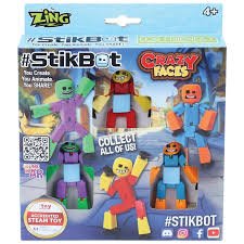 Stikbot 3 Pack - Crazy Faces - ART & CRAFT 2 - Beattys of Loughrea