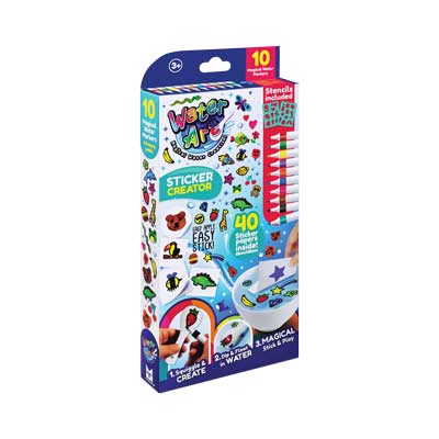 Water Art 10 Pack Sticker Set - ART & CRAFT 2 - Beattys of Loughrea