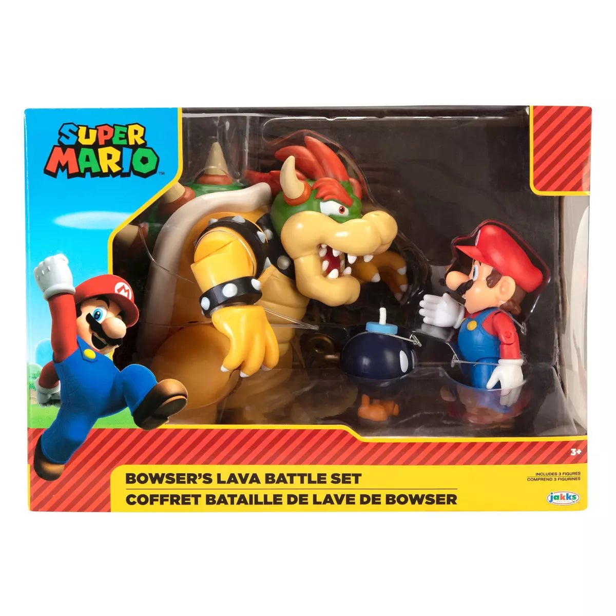 Mario vs. Bowser Diorama Set - ACTION FIGURES & ACCESSORIES - Beattys of Loughrea