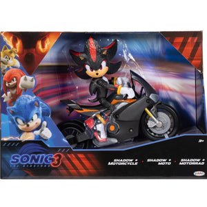 Sonic the Hedgehog 3 Movie Shadow 5" Figure & Motorcycle - A/M, TRANSFORMERS - Beattys of Loughrea