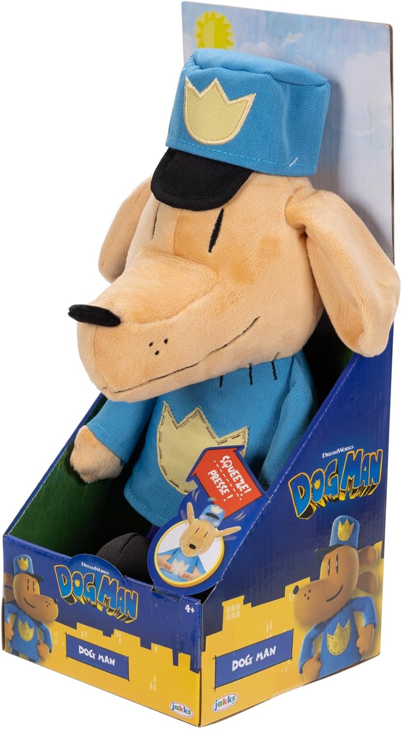 Dog Man Plush with Special Feature - SOFT TOYS - Beattys of Loughrea