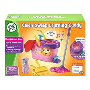 Leapfrog Clean Sweep Mop & Bucket Pink - VTECH/EDUCATIONAL - Beattys of Loughrea