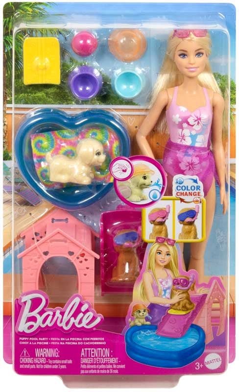 Barbie Puppy Pool Party - BARBIE - Beattys of Loughrea