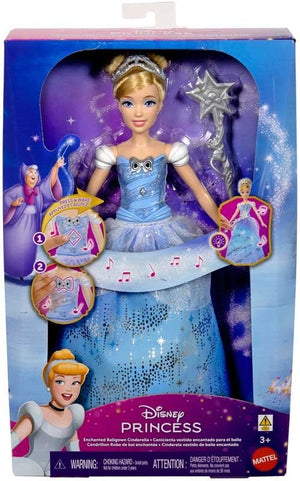 Disney Princess Enchanted Ballgown Cinderella Doll - DOLLS - Beattys of Loughrea