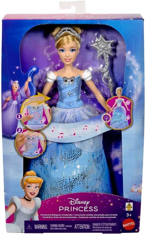 Disney Princess Enchanted Ballgown Cinderella Doll - DOLLS - Beattys of Loughrea