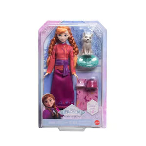 Disney Frozen Anna Fashion Doll & Wolf Cub
