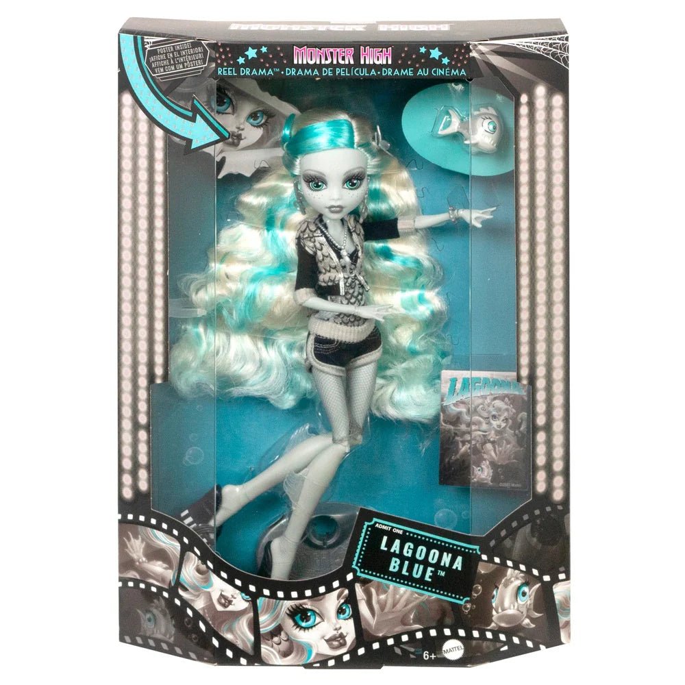Monster High Doll Reel Drama Lagoona Blue - DOLLS - Beattys of Loughrea
