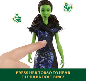 Singing Elphaba Fashion Doll - Wicked - Beattys of Loughrea | www.beattys.ie