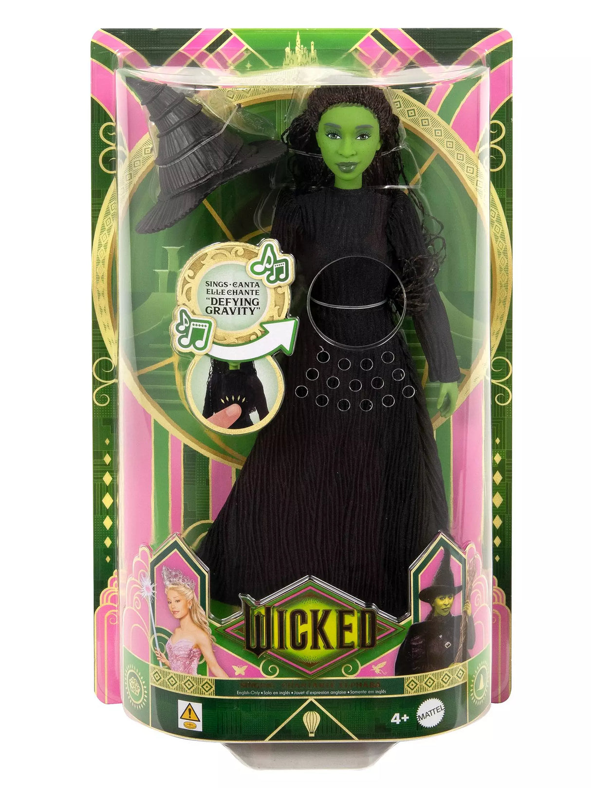Singing Elphaba Fashion Doll - Wicked - DOLLS - Beattys of Loughrea