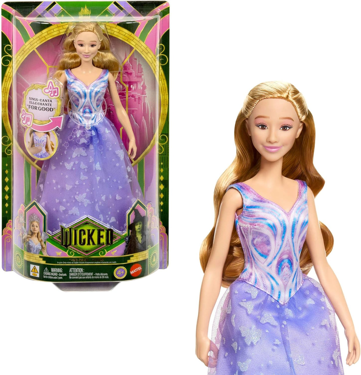 Wicked: For Good Singing Glinda Doll - DOLLS - Beattys of Loughrea