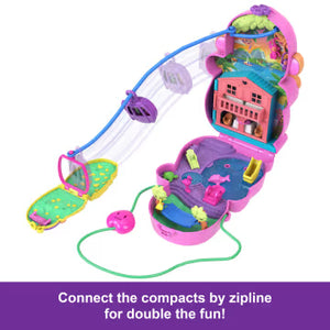Polly Pocket Momma Monkey & Baby Playset